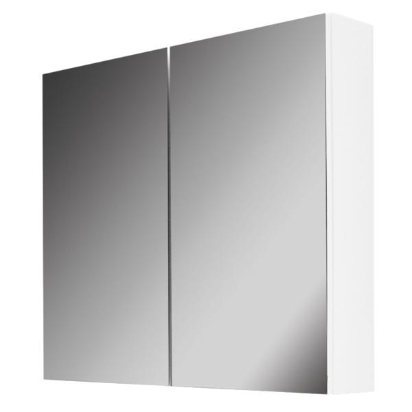 Kúpeľnové zrkadlo KIELLE 600x730x150 mm biele